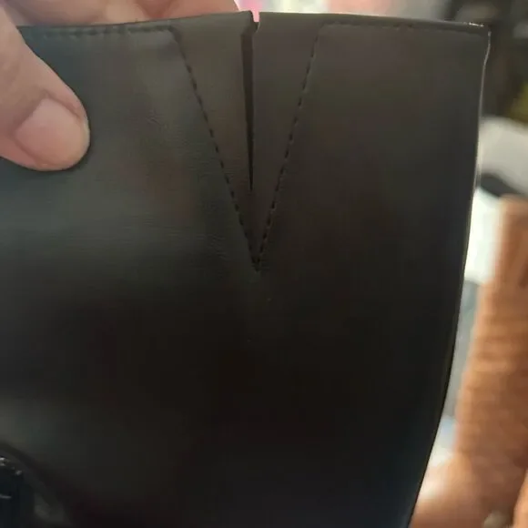 Just Fab Remy Chain Detail Riding Black Boots - Picture 10 of 16